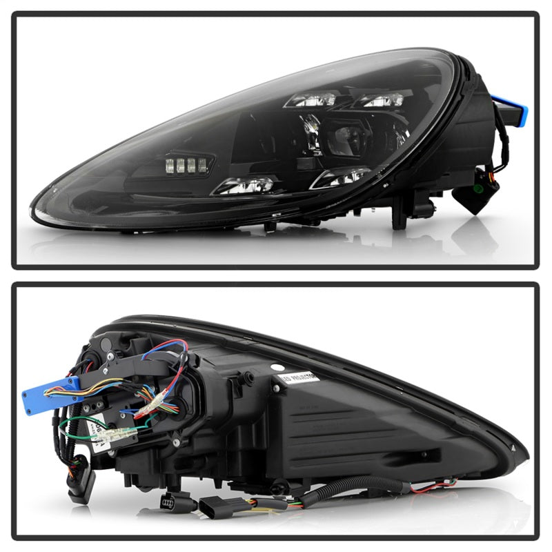 Spyder 11-14 Porsche Cayenne High-Power LED Headlights - Black (PRO-YD-PCAY11AP-BK)