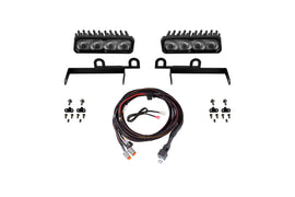 Diode Dynamics 2013-2018 Ram 1500 Ram SportExpress SS6 Pro LED Kit White Fog 6000K