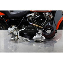 Load image into Gallery viewer, S&amp;S Cycle 84-99 BT Super E Carburetor &amp; Stealth Air Cleaner Kit w/ Black Teardrop