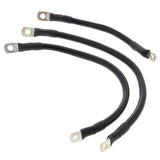All Balls Racing 94-98 Harley-Davidson FLHR Road King Battery Cable Kit Black