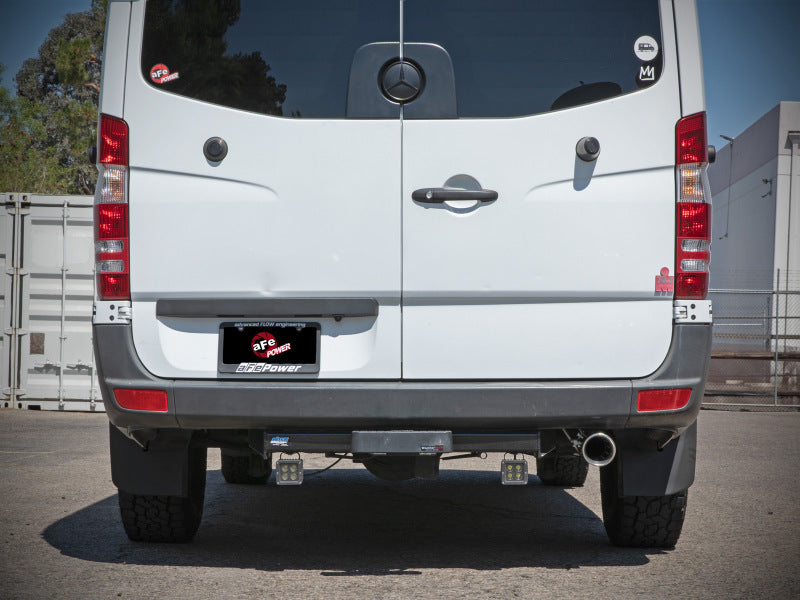 aFe Vulcan Series 3in 304SS DPF-Back Exhaust 10-25 MB Sprinter 2500/3500 V6-3.0L w/ Polished Tips