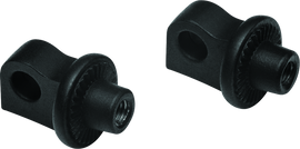 Kuryakyn Adjustable Stop Splined Peg Adapter Black