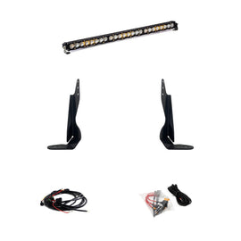 Baja Designs 2020+ GMC 2500/3500 30in Grille LED Light Bar Kit S8 Driving Combo