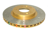 DBA 06+ MX-5 Miata Front Drilled & Slotted 4000 Series Rotor
