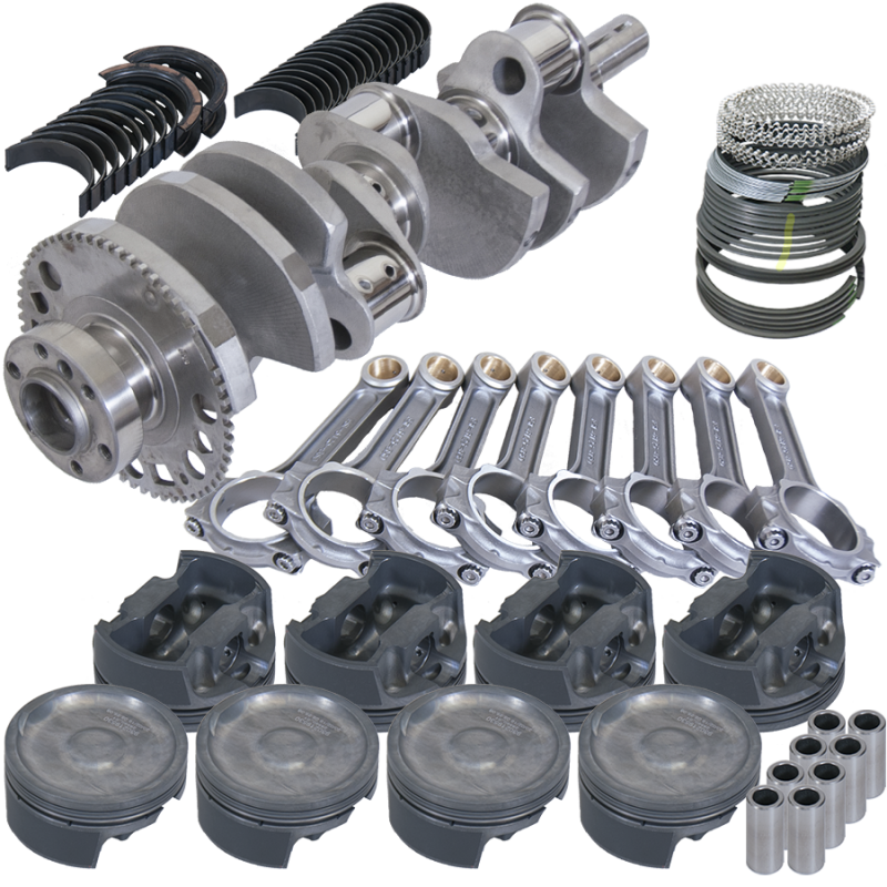 Eagle Chevy LS1 4.000in Crank 58 Tth Reluctor 6.125in I-Beam Rods 3.905in Pistons Rotating Assembly