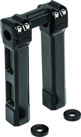 Kuryakyn 8inch Billet Handlebar Risers Black