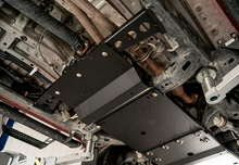 Load image into Gallery viewer, Cali Raised 05-15 Toyota Tacoma Transfer Case Skid Plate - Aluminum / Raw