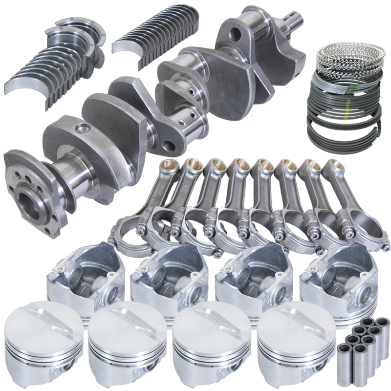 Eagle Chevy LT1350 1Pc 3.750in Crank 5.700in I-Beam Rods -7cc 4.040in Pistons Rotating Assembly