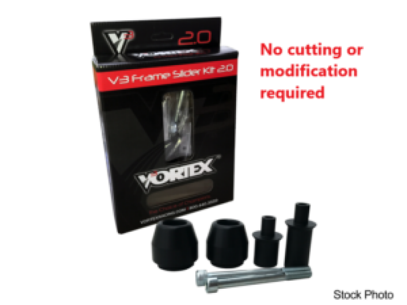Vortex Racing  --  23 Kawasaki ZX4RR V3 2.0 Frame Slider Kit- No cut