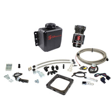 Load image into Gallery viewer, Snow Performance Gas Carbureted 4500 Flange Stage 1 Water Inj Kit (WOT Activated SS Braided Lines)