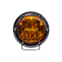 Load image into Gallery viewer, Rigid Industries 360-Series 4in Fog w/ Amber PRO Lens - White (Pair)