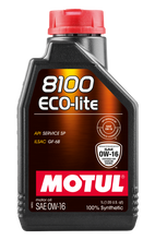 Load image into Gallery viewer, Motul 1L Synthetic Engine Oil 8100 0W16 Eco-Lite