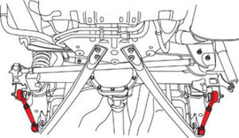 SPC Performance 05-10 Ford Mustang (V6/V8) Rear Adjustable Trailing Arms