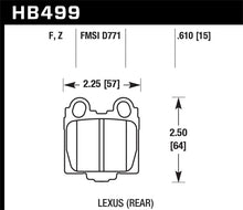 Load image into Gallery viewer, Hawk 05-10 Lexus SC430 4.3L HPS 5.0 Rear Brake Pads