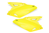 Cycra 08-17 Suzuki RMZ 250-450 Side Number Panels - Yellow