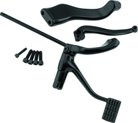 Bikers Choice 14-Up Sportster 2 Inch Extended Mid Control Kit Black