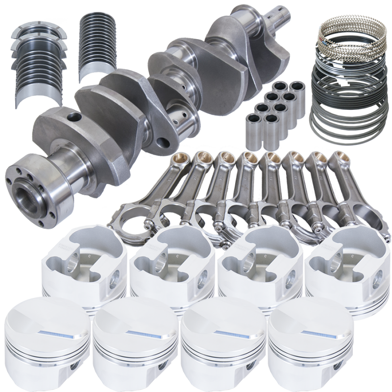 Eagle Chevy 454 1Pc Closed 4.000in Crank 6.135in I-Beam Rods 4.310in Pistons Rotating Assembly