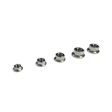 Load image into Gallery viewer, Ticon Industries Titanium Nut Flanged M12x1.25TP 17mm 6pt Head