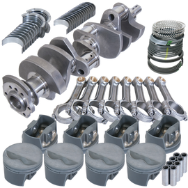 Eagle Chevy 350 3.480in Crank 5.700in I-Beam Rods -5cc Flat Top 4.040in Pistons Rotating Assembly