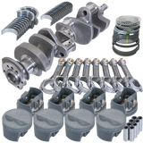 Eagle Chevy 350 3.480in Crank 5.700in I-Beam Rods -5cc Flat Top 4.040in Pistons Rotating Assembly
