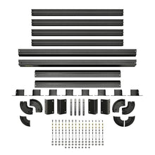 Load image into Gallery viewer, Westin EXP Roof Rack for Mid Size EXP Truck Cap (RACK ONLY - NO CAP) 45x55in. - Tex. Blk