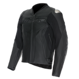 Dainese Racing 5 Leather Jacket Black/Black/Black Size - 54