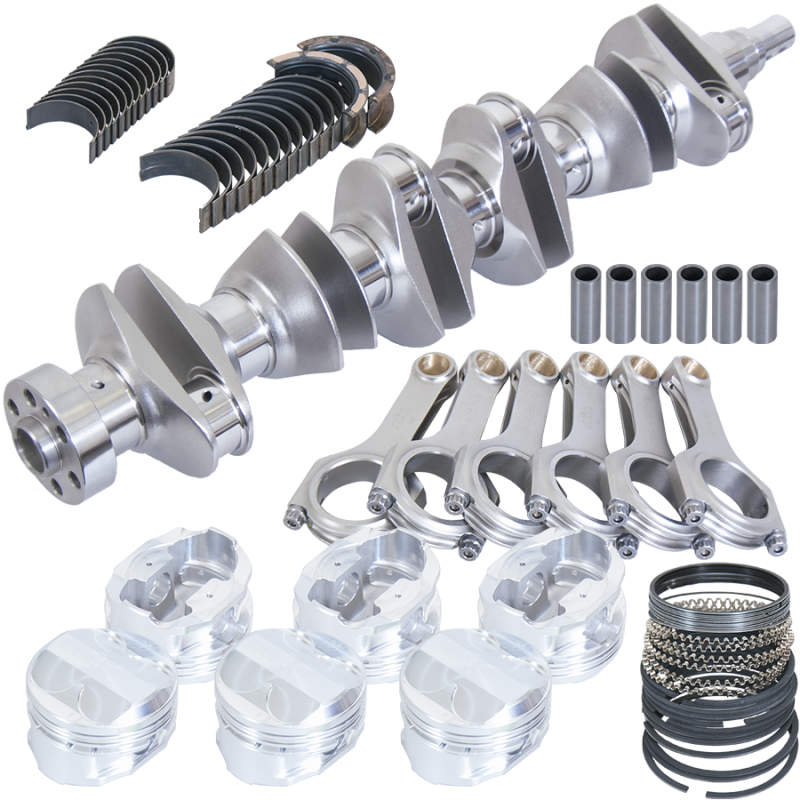 Eagle Nissan RB26 3.059in Billet Crank 4.783in H-Beam 26cc Dome 87mm Pistons Rotating Assembly