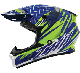 THH Helmets T710XR Assault Blue/Yellow - Large