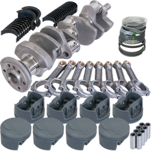 Load image into Gallery viewer, Eagle Chevy 400 3.750in Crank 5.700in I-Beam Rods -5cc Flat Top 4.125in Pistons Rotating Assembly