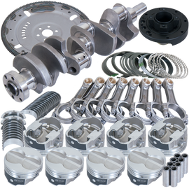 Eagle Ford 302 3.400in Crank 5.400in I-Beam Rods 4.000in Pistons 164 Tooth FP Balanced Assembly