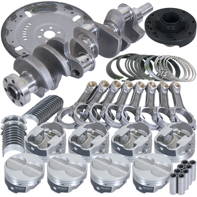 Eagle Ford 302 3.400in Crank 5.400in I-Beam Rods 4.060in Pistons 164 Tooth FP Balanced Assembly