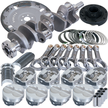 Load image into Gallery viewer, Eagle Ford 302 3.400in Crank 5.400in I-Beam Rods 4.030in Pistons 164 Tooth FP Balanced Assembly