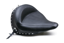 Load image into Gallery viewer, Mustang 00-15 Harley Softail Standard Rear Tire Wide Touring Solo Seat w/Studs - Black
