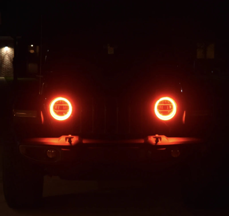 ORACLE Lighting Jeep Wrangler JL/Gladiator JT LED Surface Mount Headlight Halo Kit NO RETURNS