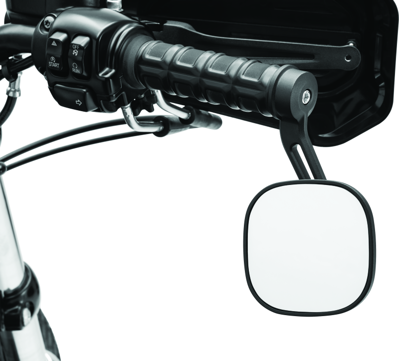 Kuryakyn Dillinger Bar End Mirrors Black