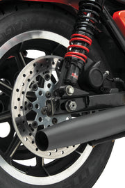 Twin Power 84-17 Big Twin Exc 08-17 FLH FLT Rear 11.5 Floating Rotor Silver Mesh