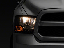 Load image into Gallery viewer, Raxiom 09-18 Dodge RAM 1500 Axial OEM Rep Headlights w/ Single Bulb- Chrome Housing (Smoked Lens)
