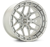 Vossen HFX-1 20x9.5 - 6x139.7 - ET30 - Deep - 106.1 - Silver Polished Wheel