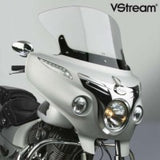 National Cycle 14+ Indian Chieftain/Roadmaster/Chieftain Classic VStream Tall Windshield-Clear
