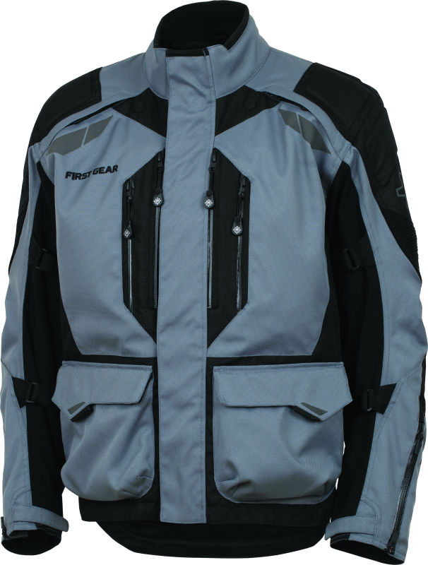 FIRSTGEAR Kathmandu Jacket 2.0 Grey/Black Tall - 2XL