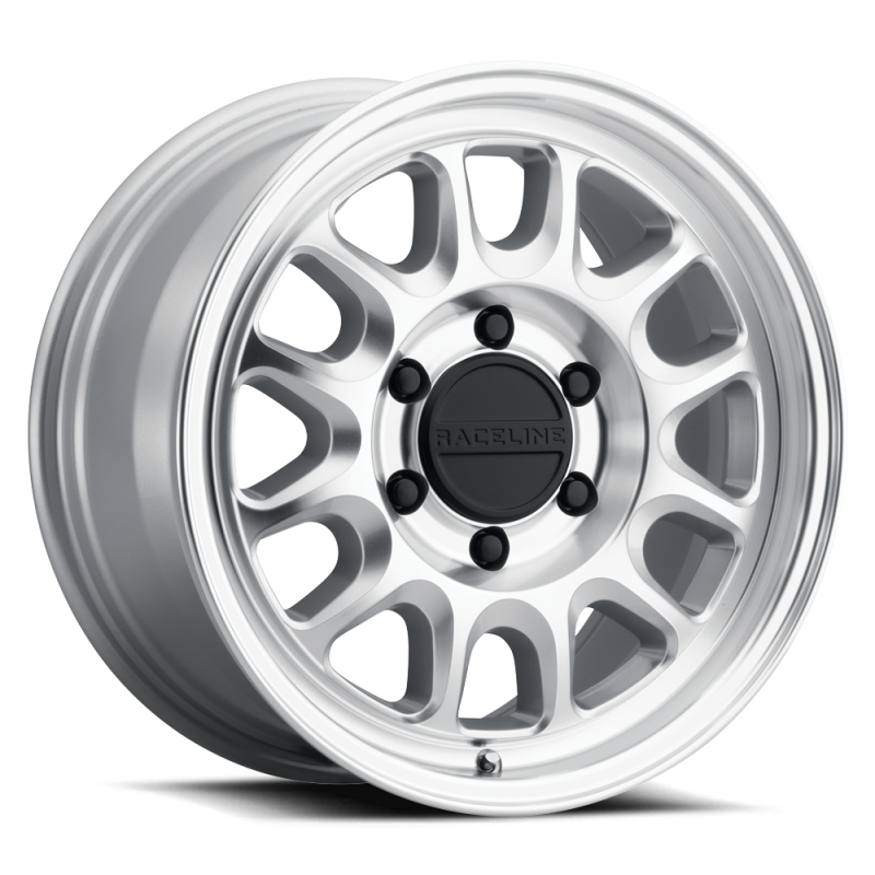 Raceline 958MC Rogue 17x8.5in / 8x170 BP / 0mm Offset / 130.81mm Bore - Machined Finish Wheel