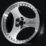 Advan ONI2 Progressive 20x11.0 / +05 Offset / 5x114.3 / 73mm Bore / Machining and Diamond Cut