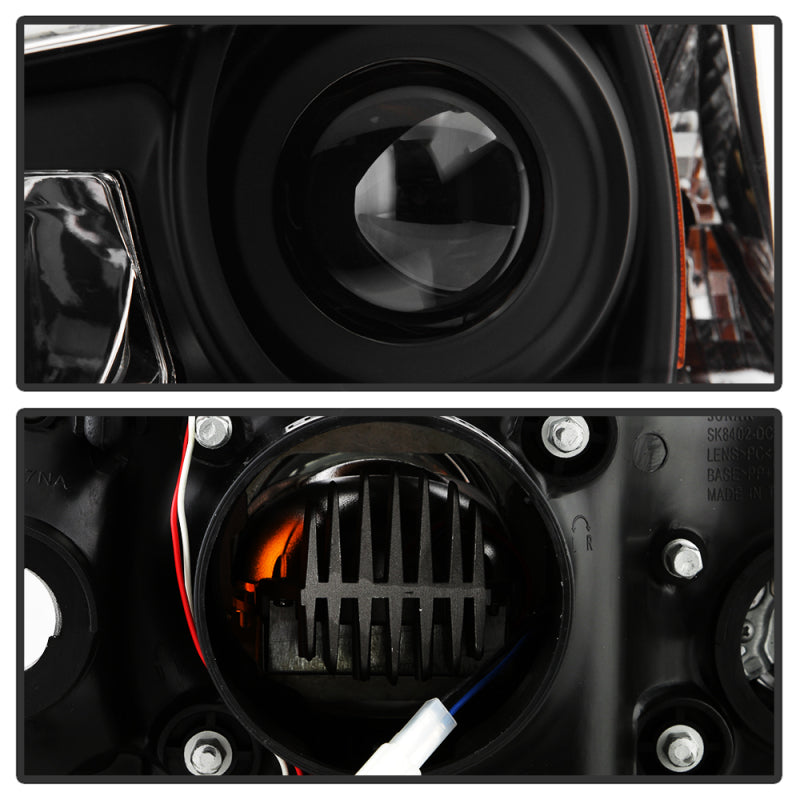 Spyder 11-14 Dodge Charger Halogen Model Only High-Power LED Headlights - (PRO-YD-DCH11PL-BK)