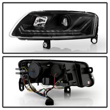 Load image into Gallery viewer, Spyder 09-11 Audi A6 Xenon/HID Model Only Projector Headlights - (PRO-YD-ADA609HID-SEQ-BK)