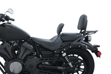 Load image into Gallery viewer, Mustang 14-21 Yamaha Bolt Standard Touring Solo Seat w/ Driver Backrest - Black