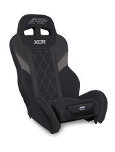 Load image into Gallery viewer, PRP XCR Suspension Seat - Black/Gray w Diamond Stitch and Front Pocket
