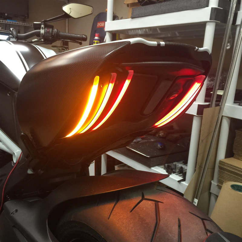 New Rage Cycles 10-19 Ducati Diavel Rear Turn Signals