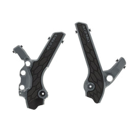 Acerbis 00+ Suzuki DRZ400E/S/SM Frame Guards- X-Grip - Gray/Black