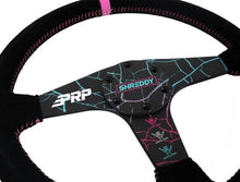 Load image into Gallery viewer, PRP Shreddy Flat Suede Steering Wheel - Cracked
