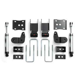 QA1 21-25 Ford F150 Single Adjustable Rear Lowering Kit (3.5in-5.5in)